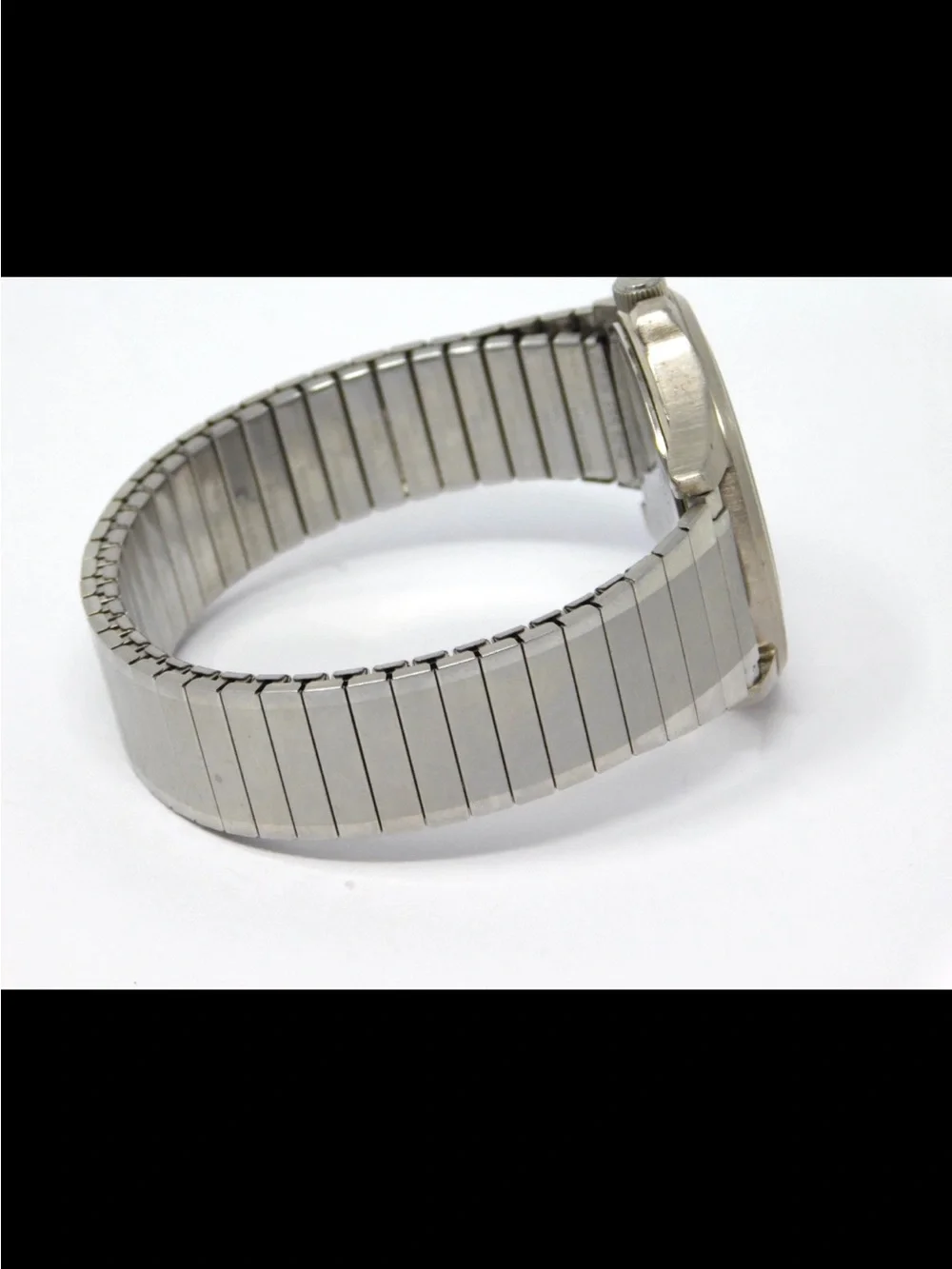 Green Bay Packers Men's Watch Logo Art Stretch Band Stainless Steel NFL Fan Gear